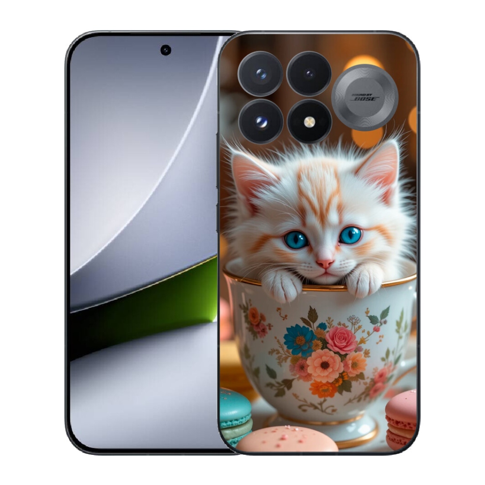mmCase gél tok a Xiaomi Poco F9 Pro 5G-hez – aranyos cica 6