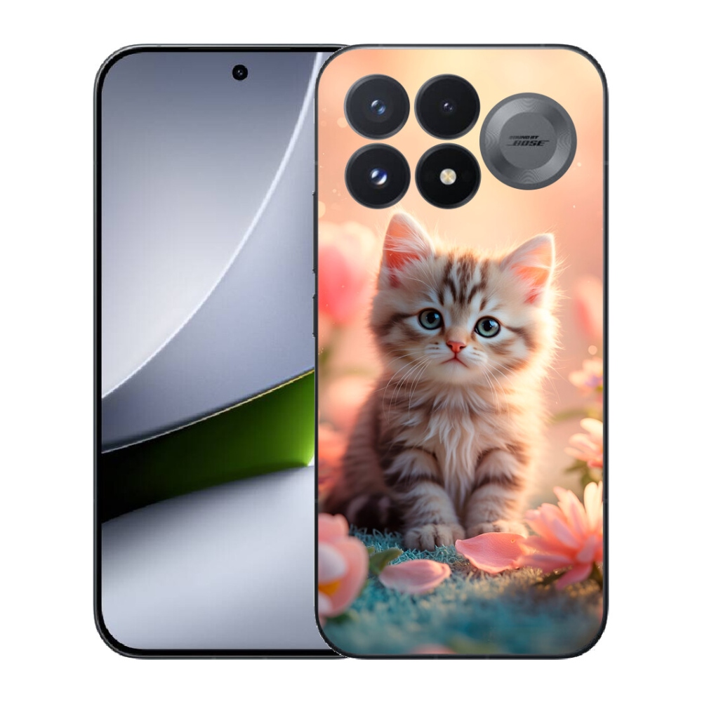 mmCase gél tok a Xiaomi Poco F9 Pro 5G-hez – aranyos cica 8