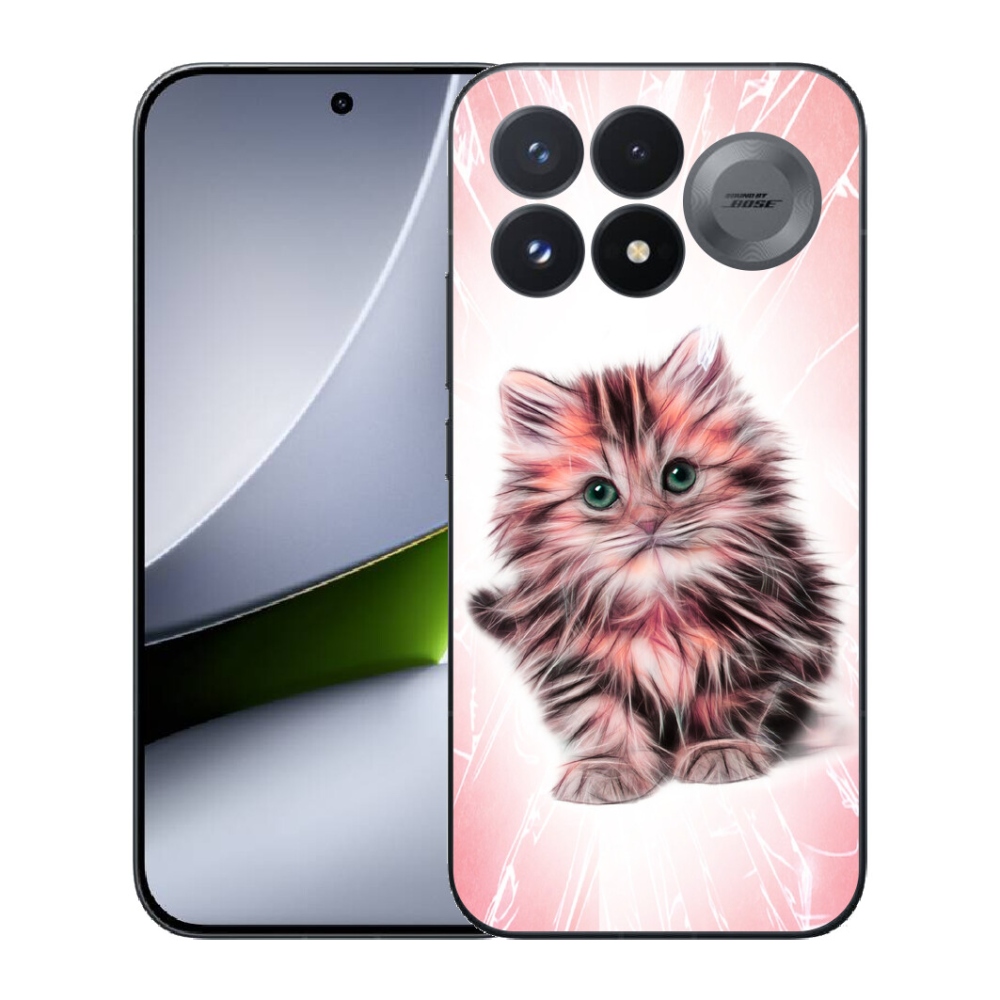 mmCase gél tok a Xiaomi Poco F9 Pro 5G-hez – aranyos cica