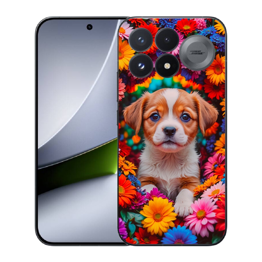 mmCase gél tok a Xiaomi Poco F9 Pro 5G-hez – aranyos kiskutya