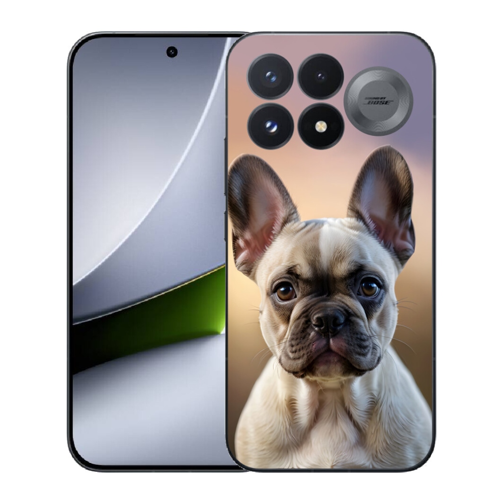 mmCase gél tok a Xiaomi Poco F9 Pro 5G-hez – aranyos francia buldog
