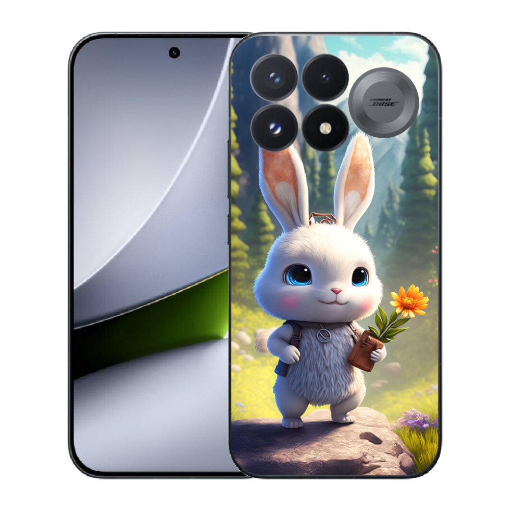 mmCase gél tok a Xiaomi Poco F9 Pro 5G-hez – aranyos nyuszi