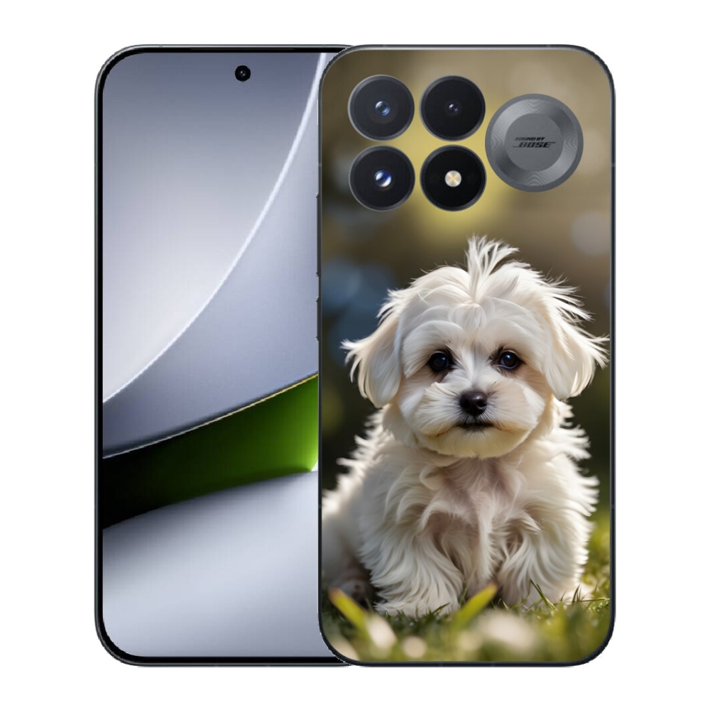 mmCase gél tok a Xiaomi Poco F9 Pro 5G-hez – aranyos máltai kutyus