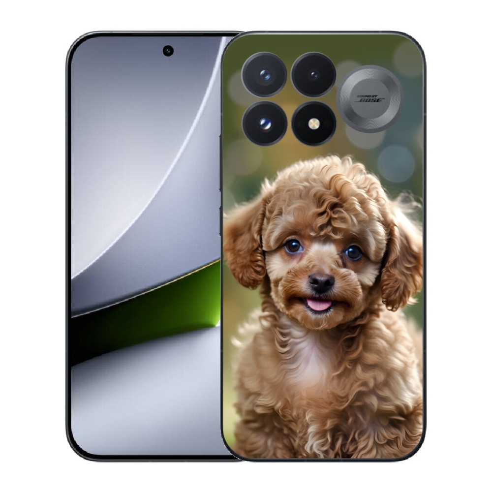 mmCase géltok a Xiaomi Poco F9 Pro 5G-hez – aranyos pudli