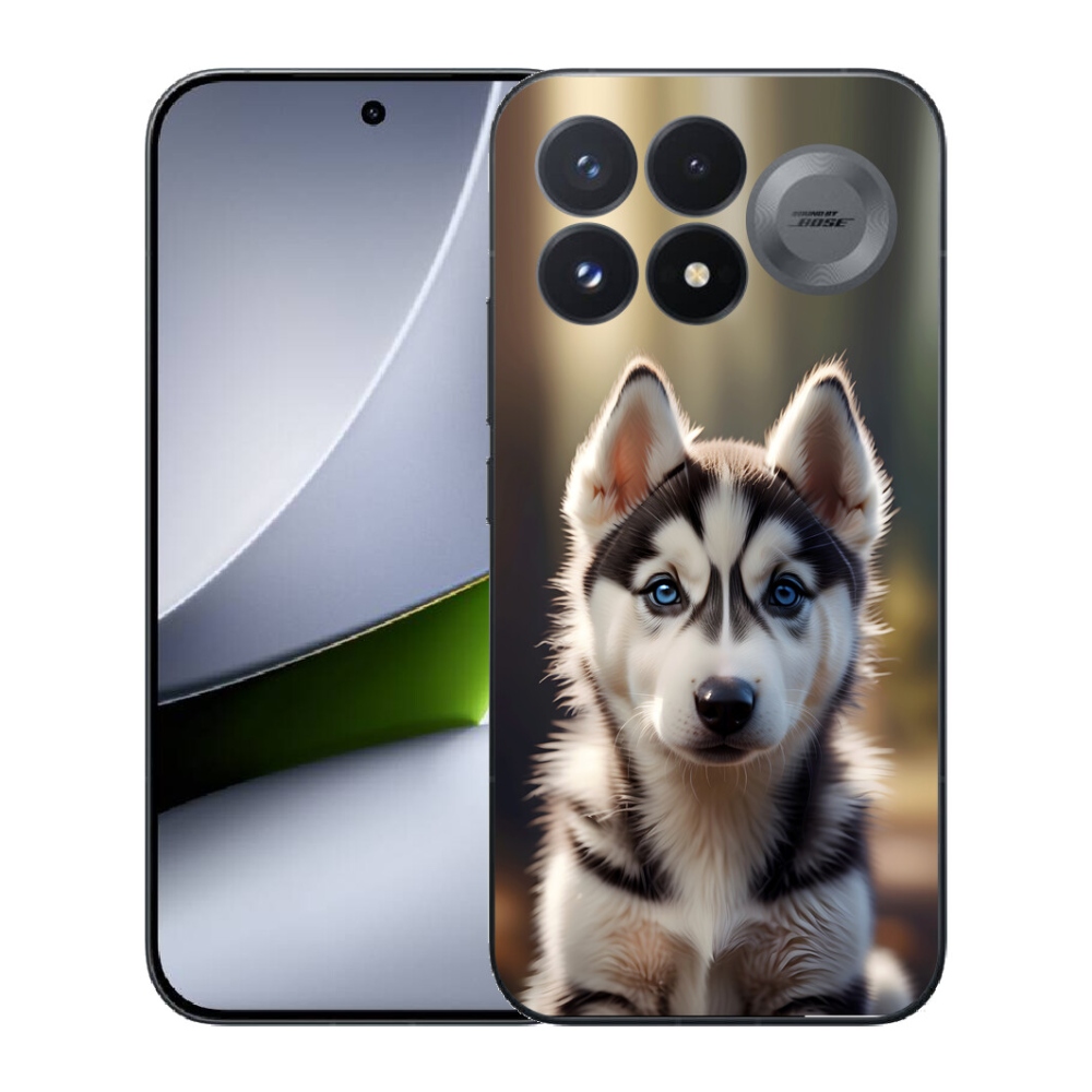 mmCase géltok a Xiaomi Poco F9 Pro 5G-hez – aranyos szibériai husky