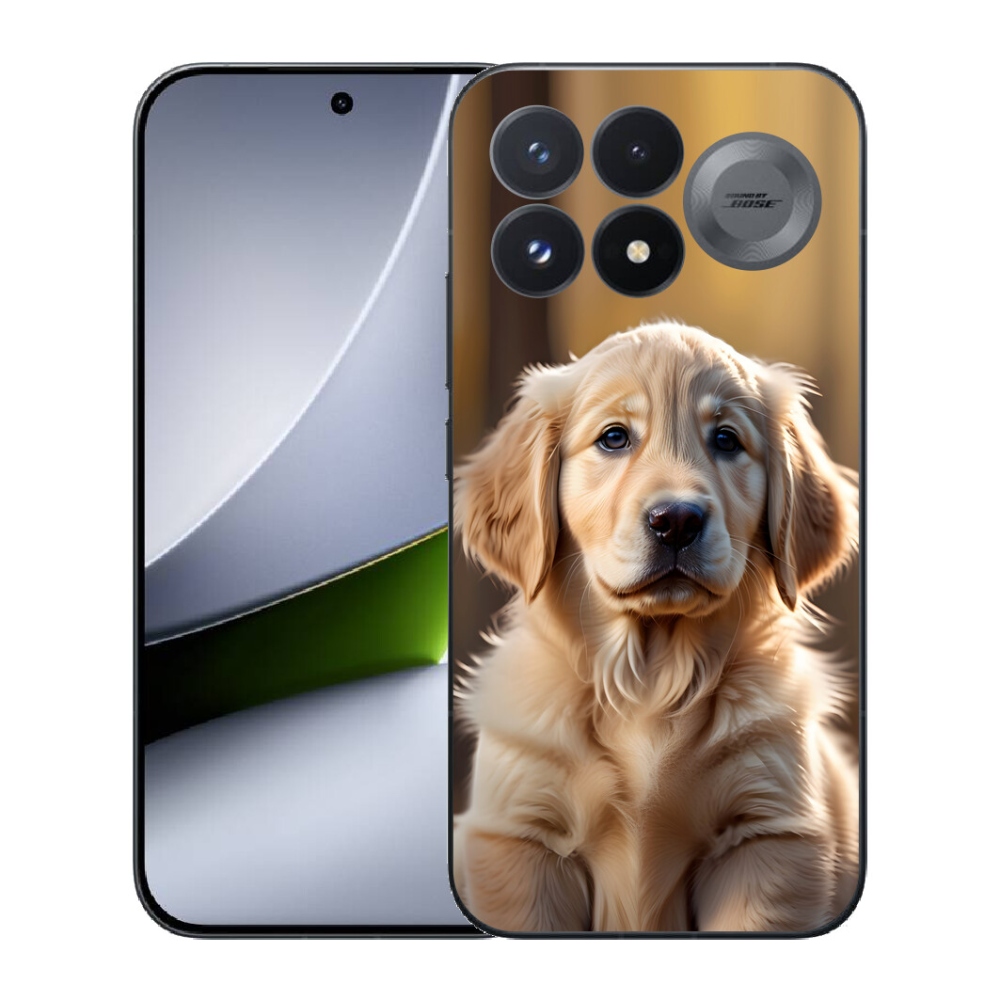 mmCase gél tok a Xiaomi Poco F9 Pro 5G-hez – aranyos arany retriever