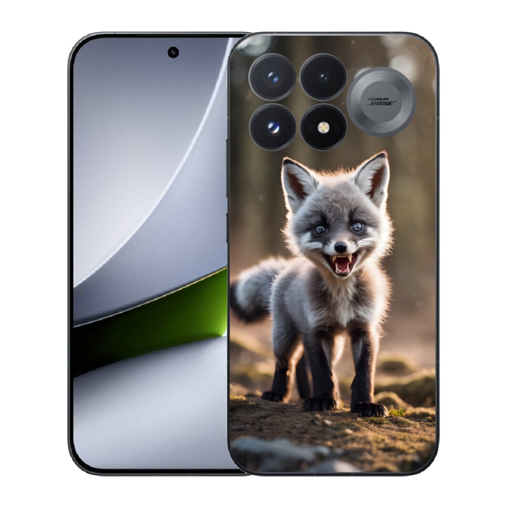 mmCase gél tok a Xiaomi Poco F9 Pro 5G-hez – dühös róka