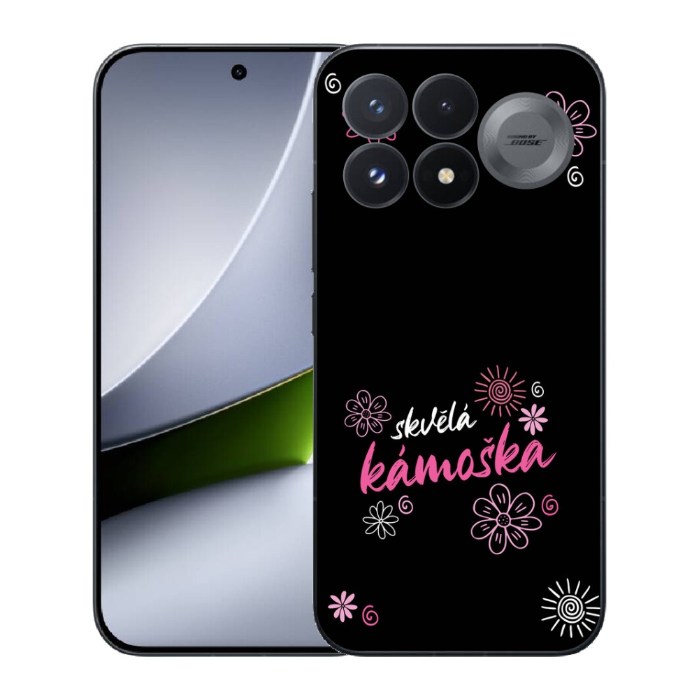 mmCase géltok a Xiaomi Poco F9 Pro 5G-hez – remek kiegészítő fekete háttérrel