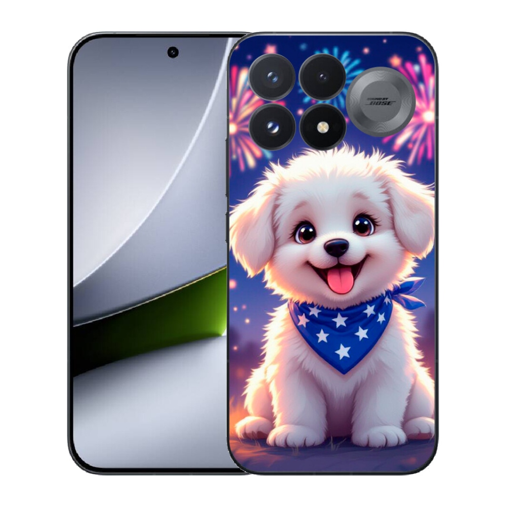 mmCase gél tok a Xiaomi Poco F9 Pro 5G-hez – ünnepi kiskutya