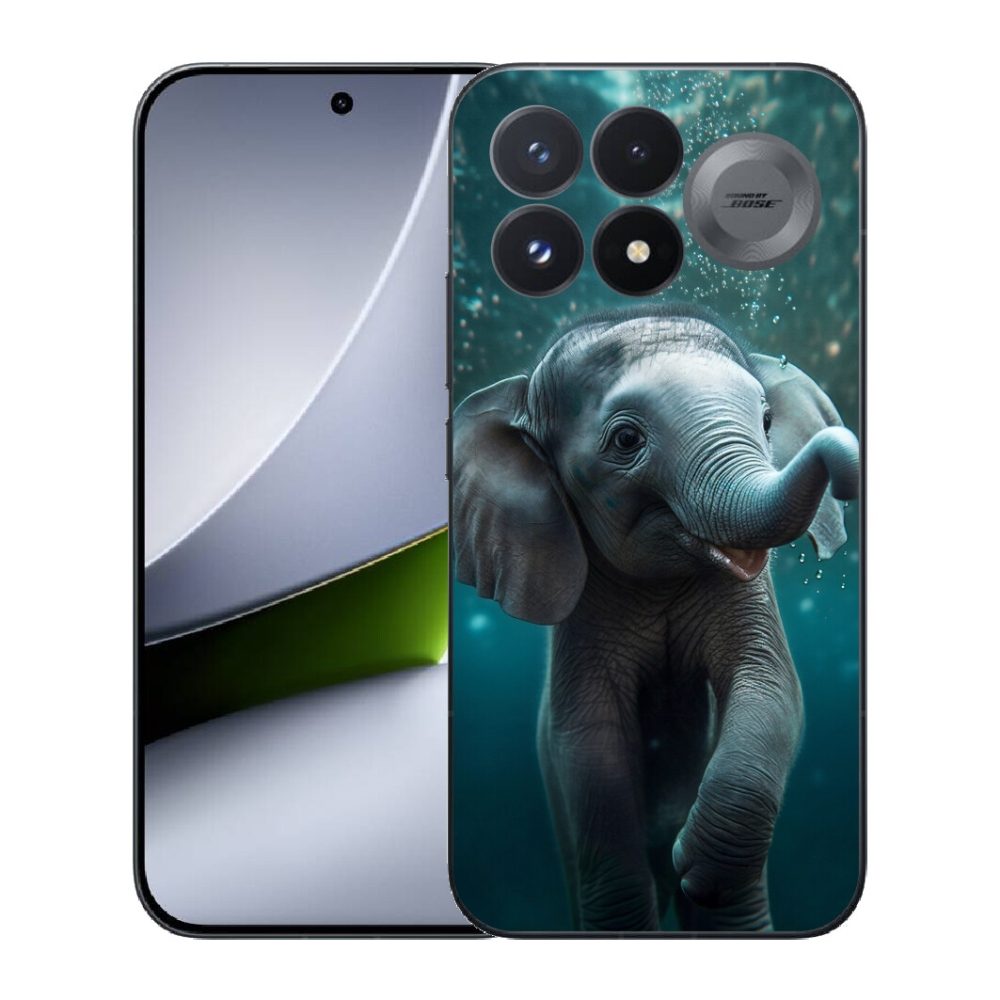 mmCase géltok a Xiaomi Poco F9 Pro 5G-hez – víz alatti elefántborjú