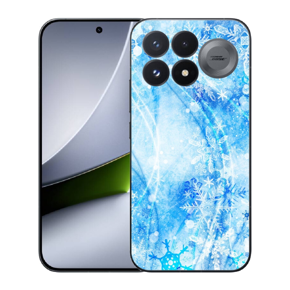 mmCase gél tok a Xiaomi Poco F9 Pro 5G-hez – hópelyhek