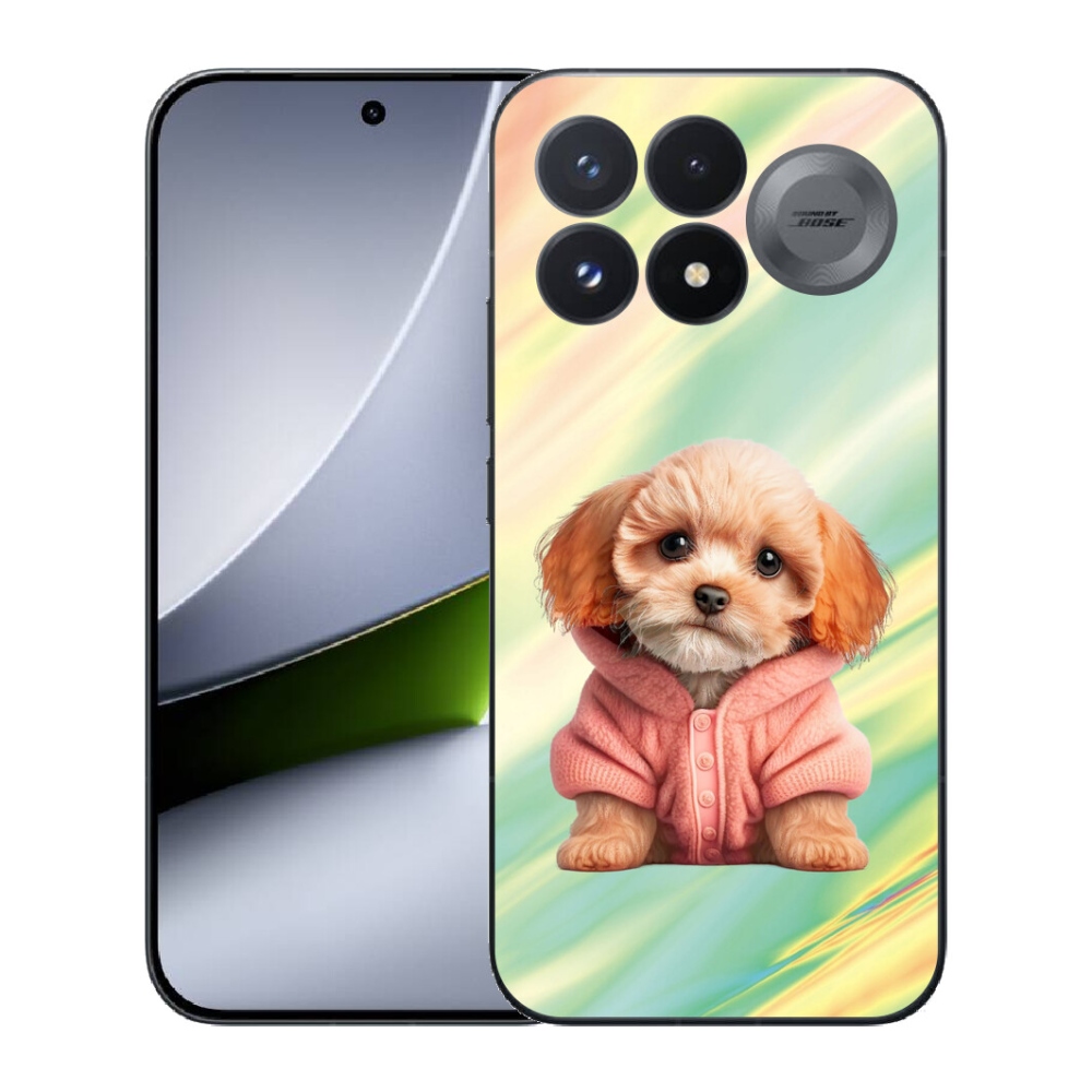 mmCase géltok a Xiaomi Poco F9 Pro 5G-hez – pulóveres kiskutya