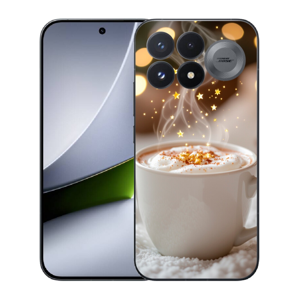 mmCase gél tok a Xiaomi Poco F9 Pro 5G-hez – karácsonyi forró ital