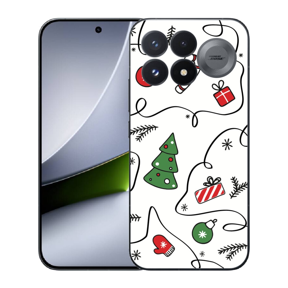 mmCase géltok a Xiaomi Poco F9 Pro 5G-hez – karácsonyi motívumokkal