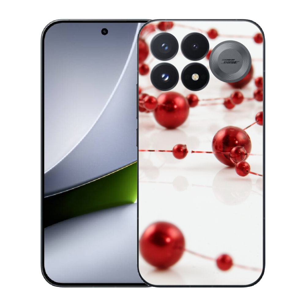 mmCase gél tok a Xiaomi Poco F9 Pro 5G-hez – karácsonyi lánc