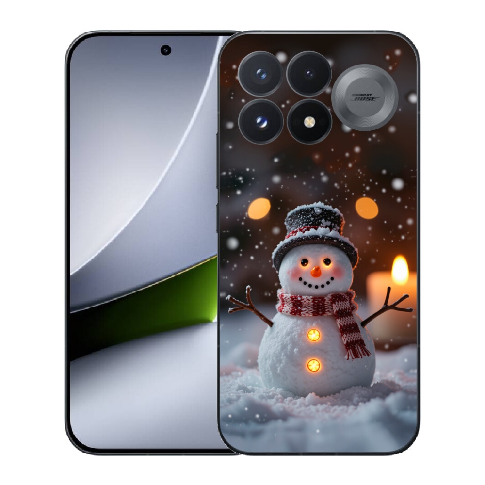 mmCase géltok a Xiaomi Poco F9 Pro 5G-hez – vidám hóember