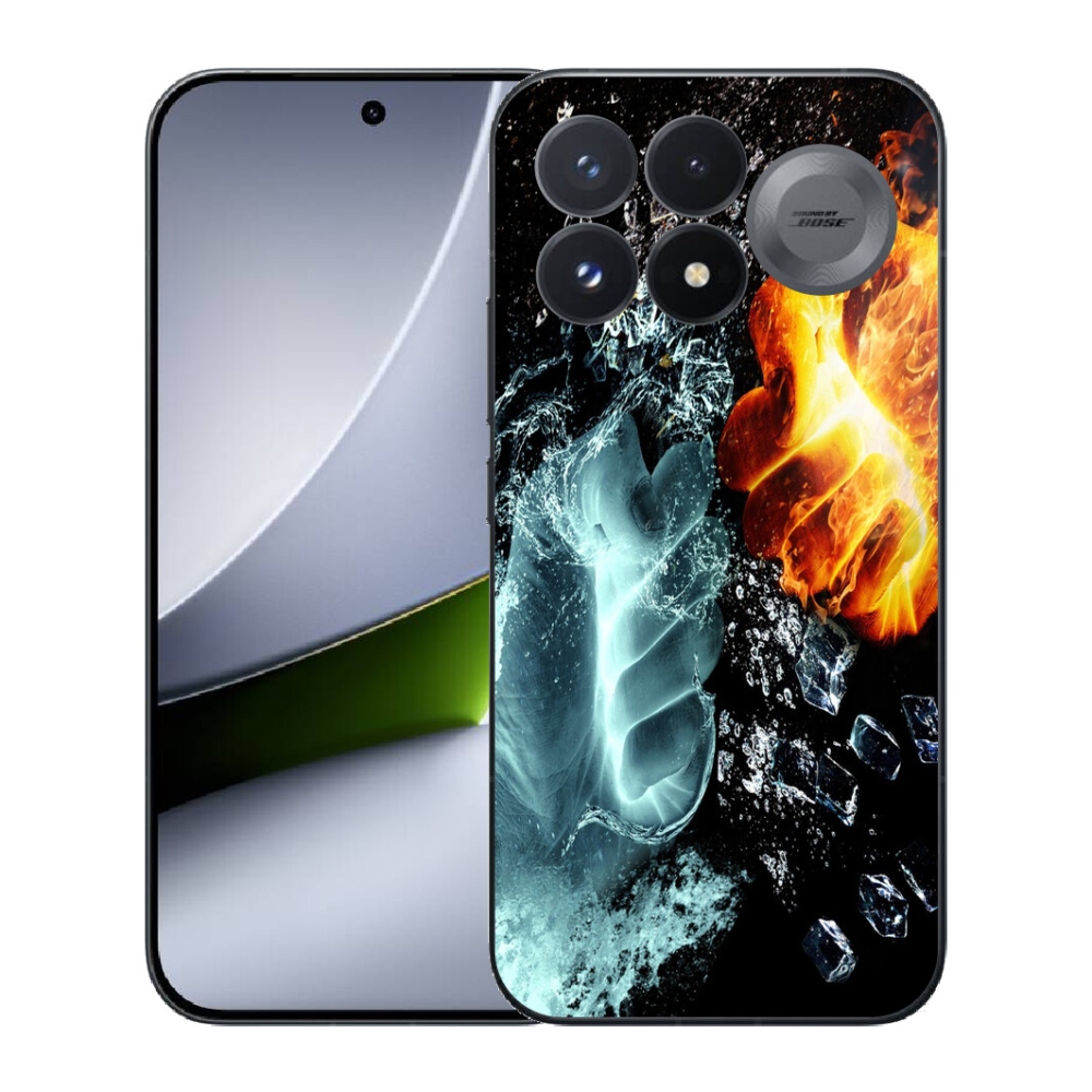 mmCase géltok a Xiaomi Poco F9 Pro 5G-hez – víz és tűz