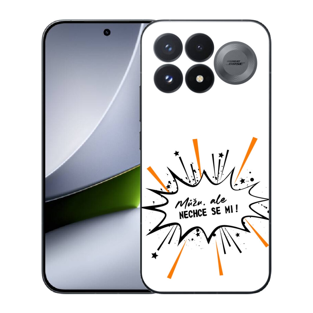 mmCase géltok a Xiaomi Poco F9 Pro 5G-hez – vicces felirat, 11, fehér háttér