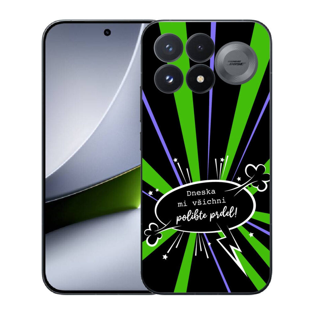 mmCase géltok a Xiaomi Poco F9 Pro 5G-hez – vicces felirat, 15, fekete háttér