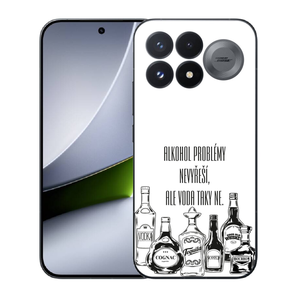 mmCase géltok a Xiaomi Poco F9 Pro 5G-hez – vicces felirat fehér háttérrel