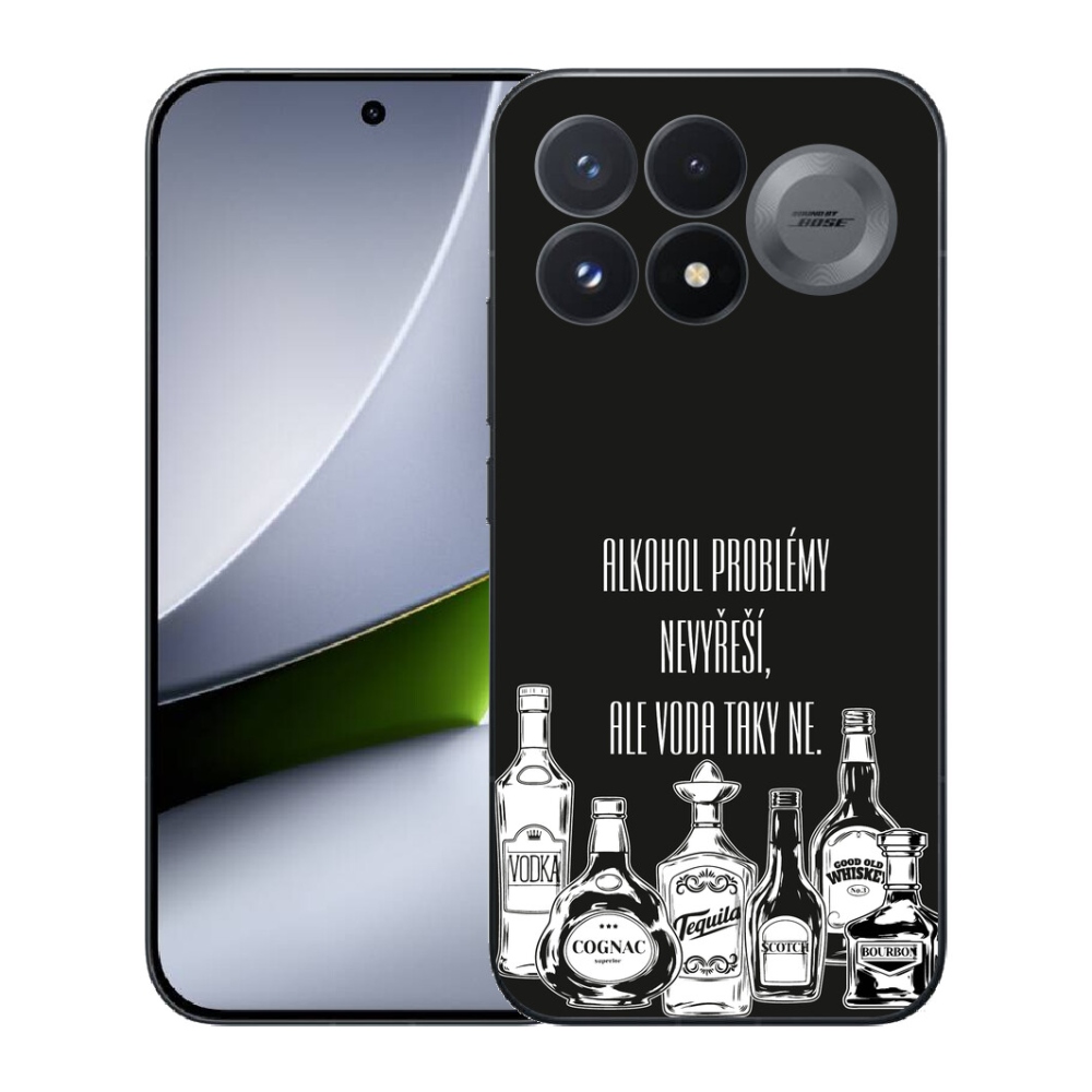 mmCase gél tok a Xiaomi Poco F9 Pro 5G-hez – vicces felirat fekete háttérrel