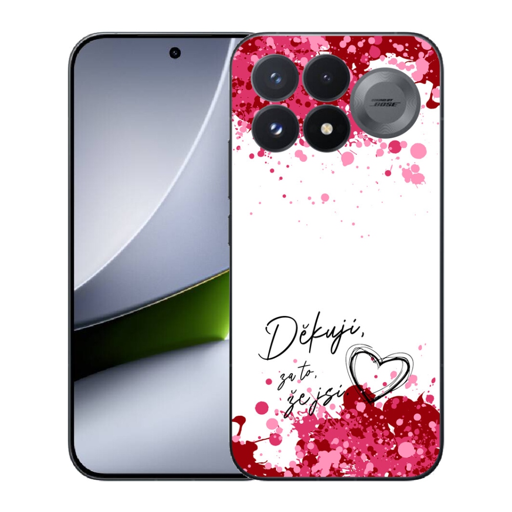 mmCase géltok a Xiaomi Poco F9 Pro 5G-hez – „In Love” felirat, fehér háttér, 2 db