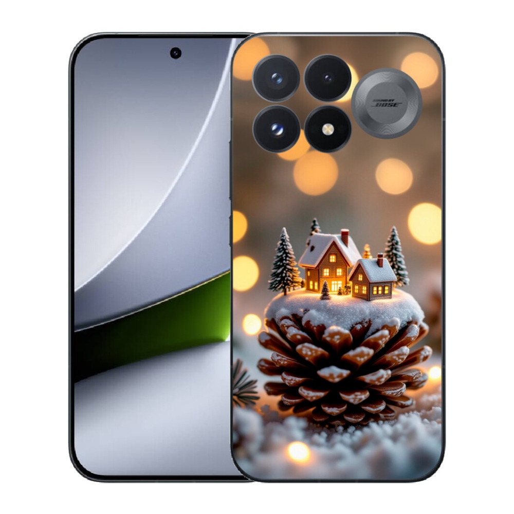 mmCase gélhuzat a Xiaomi Poco F9 Pro 5G-hez – téli falu