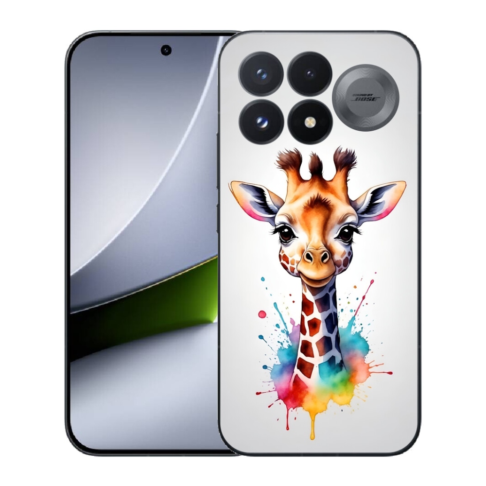 mmCase gél tok a Xiaomi Poco F9 Pro 5G-hez – zsiráf 1