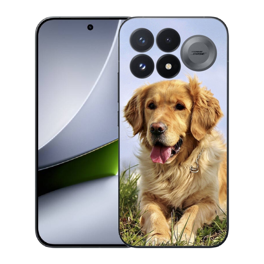 mmCase géltok a Xiaomi Poco F9 Pro 5G-hez – arany retriever