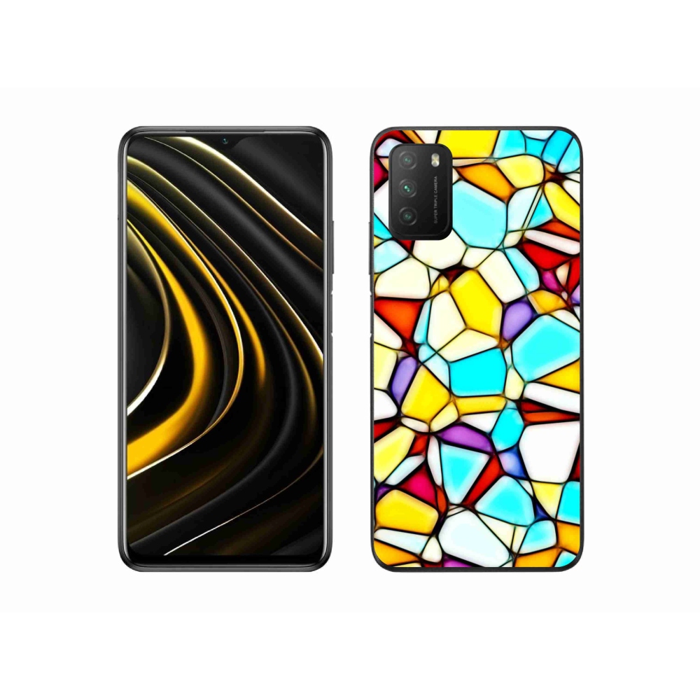 Gél borítás mmCase a Xiaomi Poco M3-hoz - absztrakt motívum 40
