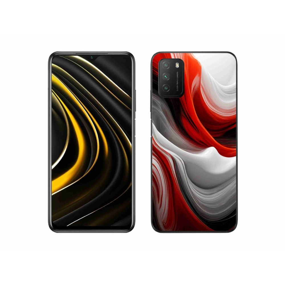 Gél borítás mmCase a Xiaomi Poco M3 készülékhez - absztrakt motívum 47