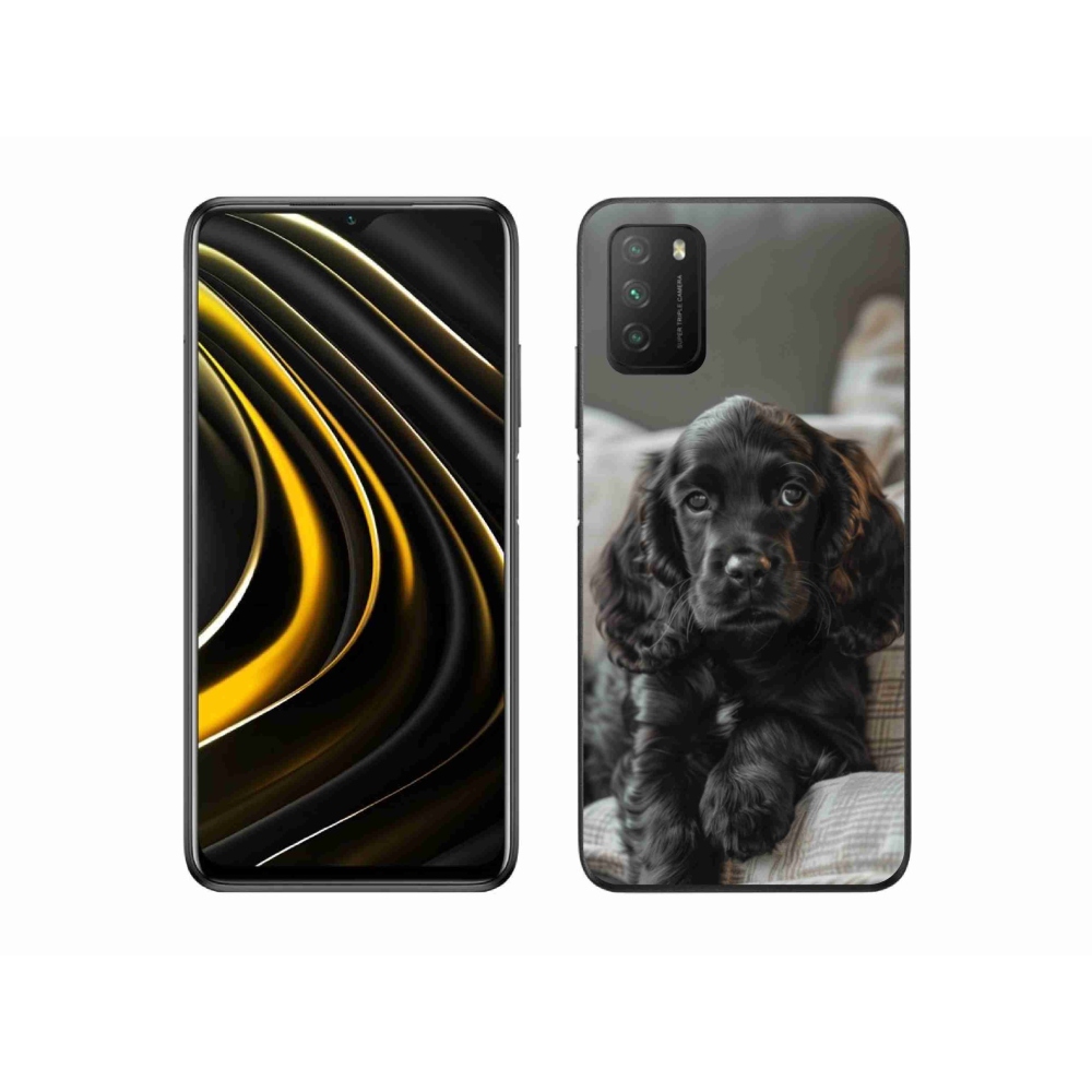 Gél borítás mmCase a Xiaomi Poco M3 készülékhez - Angol Cocker Spaniel