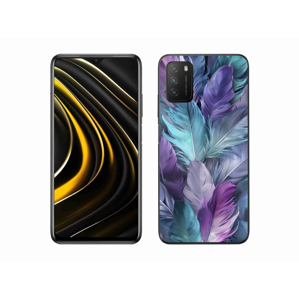 Gél borítás mmCase a Xiaomi Poco M3-hoz - színes toll 2