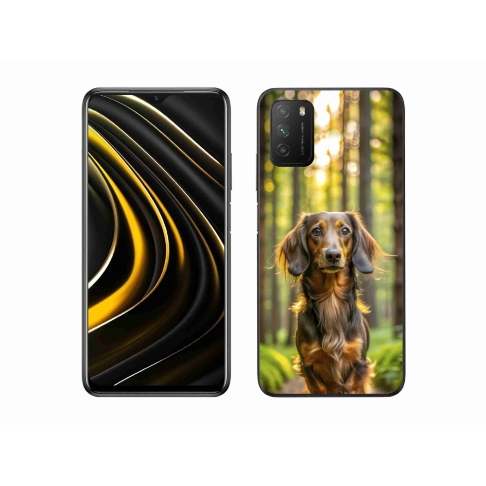 Gél borítás mmCase a Xiaomi Poco M3-hoz - tacskó 4
