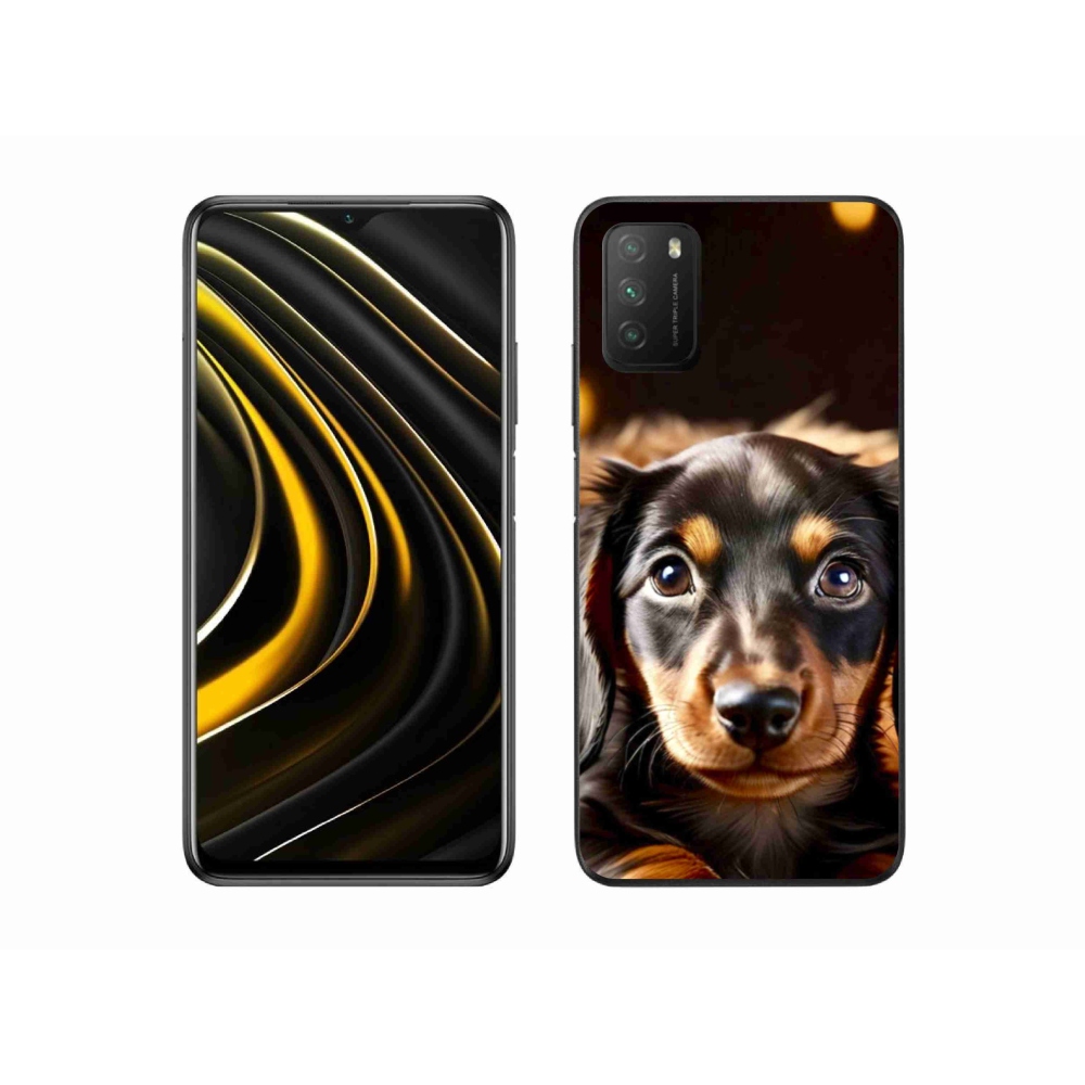 Gél borítás mmCase a Xiaomi Poco M3-hoz - tacskó