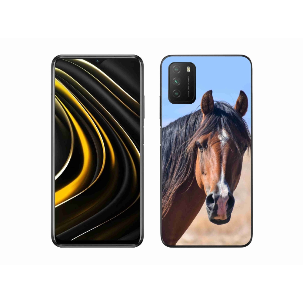 Gél borítás mmCase a Xiaomi Poco M3-hoz - nyugodt ló