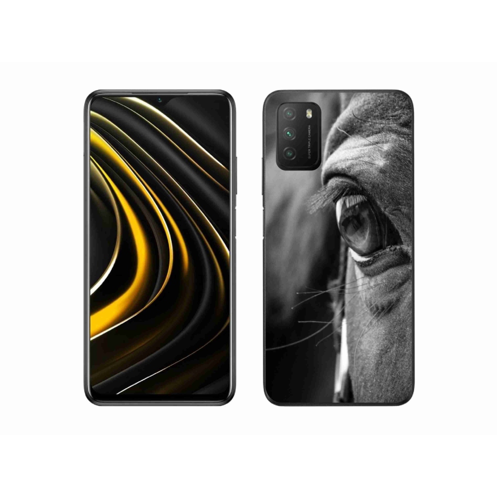 Gél borítás mmCase a Xiaomi Poco M3-hoz - ló nézet