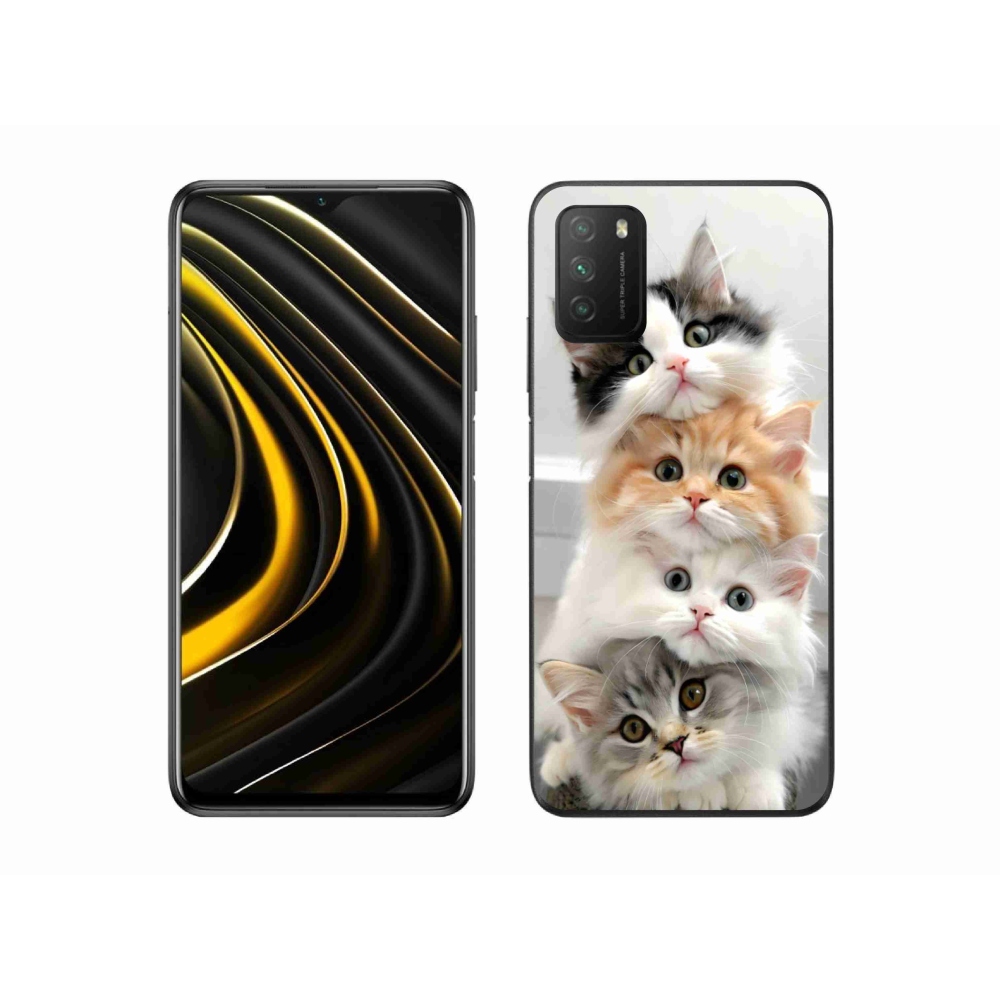 Gél borítás mmCase a Xiaomi Poco M3-hoz - cat group