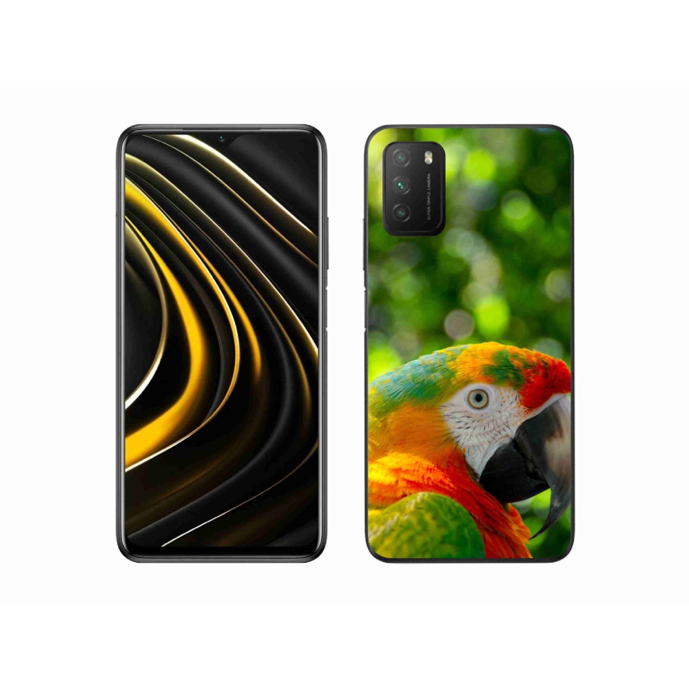 Gél borítás mmCase a Xiaomi Poco M3 készülékhez - parrot ara 3
