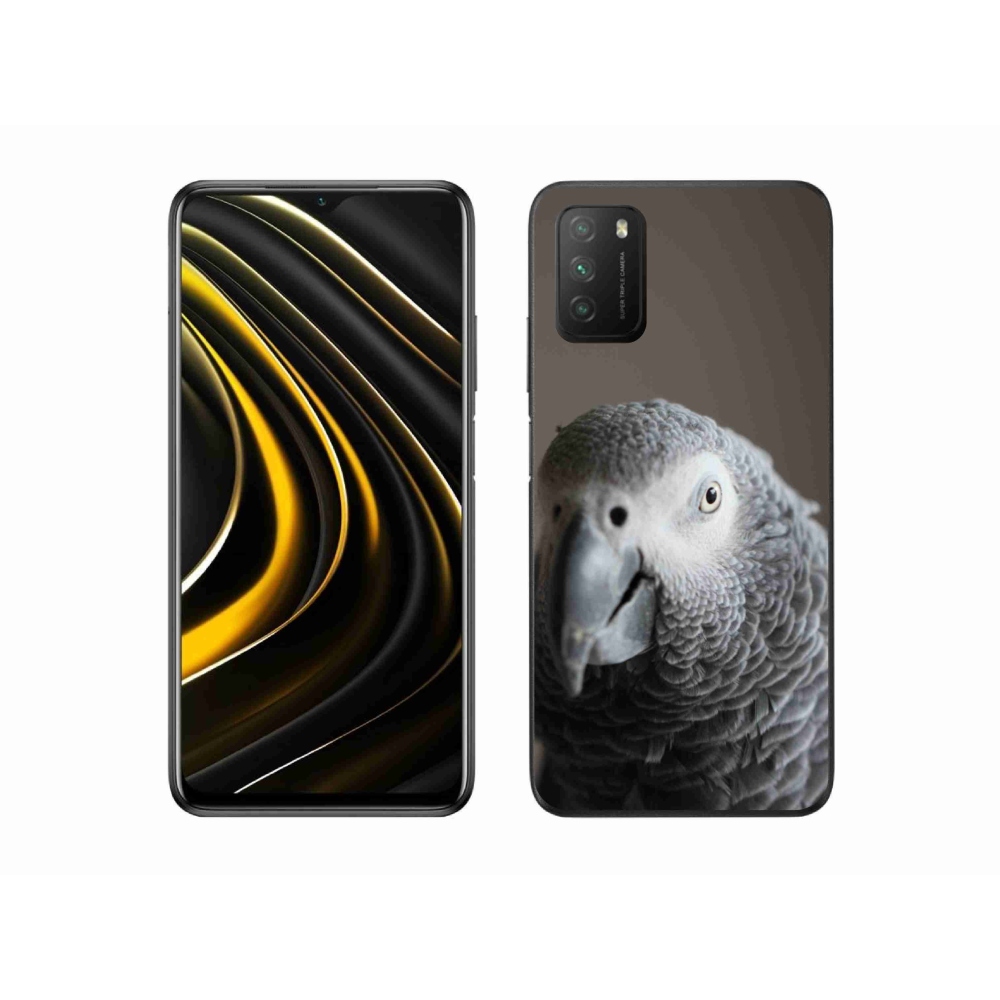 Gél borítás mmCase a Xiaomi Poco M3 készülékhez - parrot jacko 2