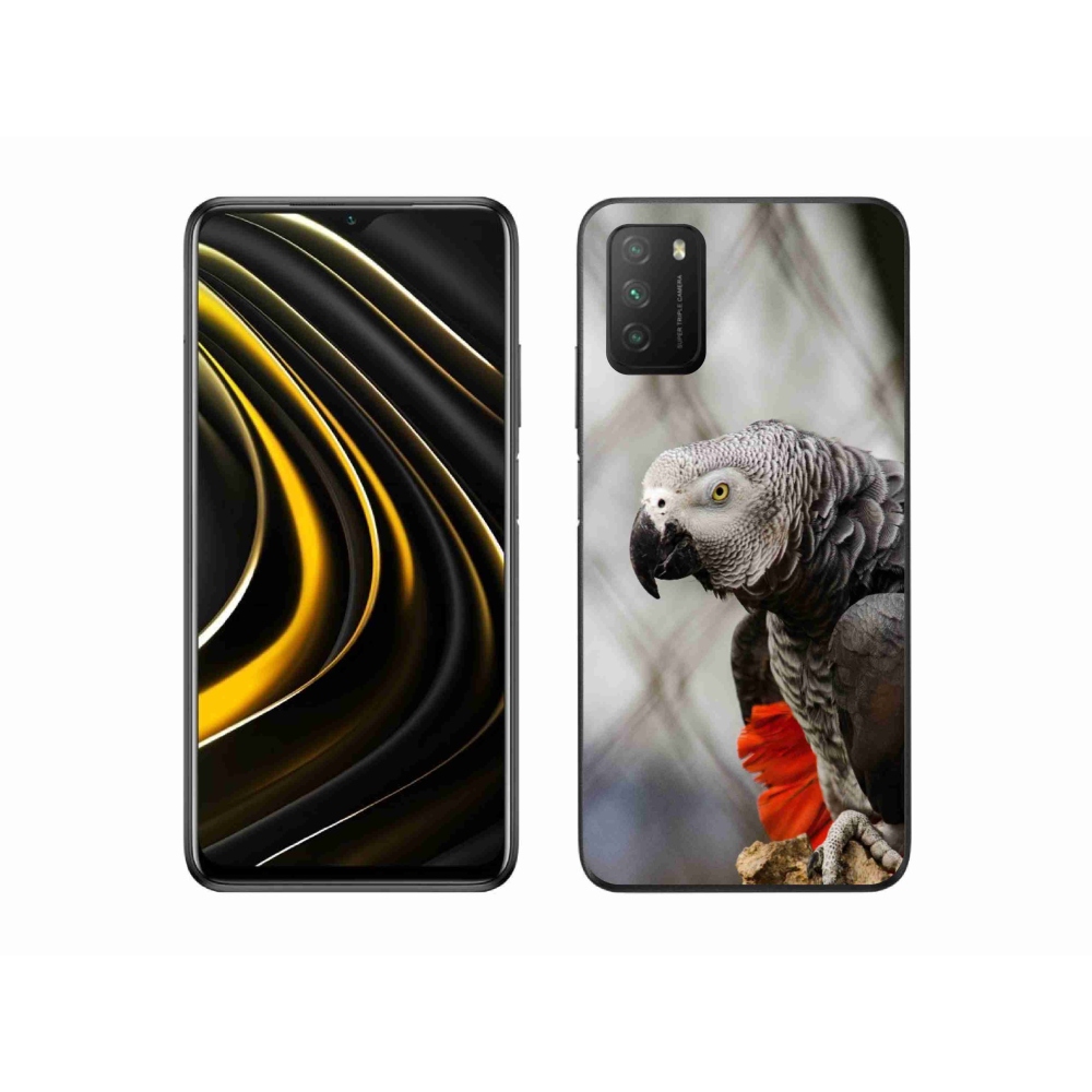 Gél borítás mmCase a Xiaomi Poco M3-hoz - papagáj jacko 3