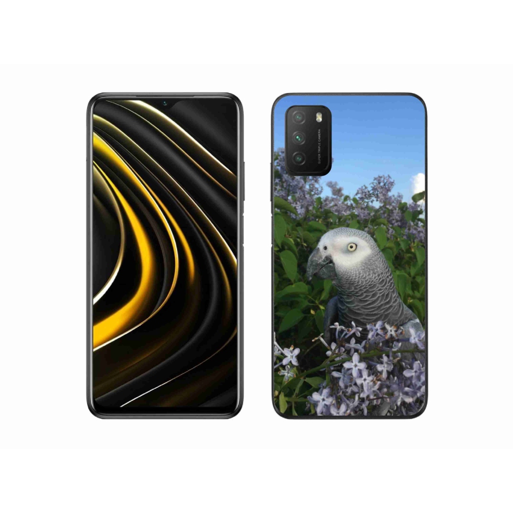Gél borítás mmCase a Xiaomi Poco M3-hoz - papagáj jacko
