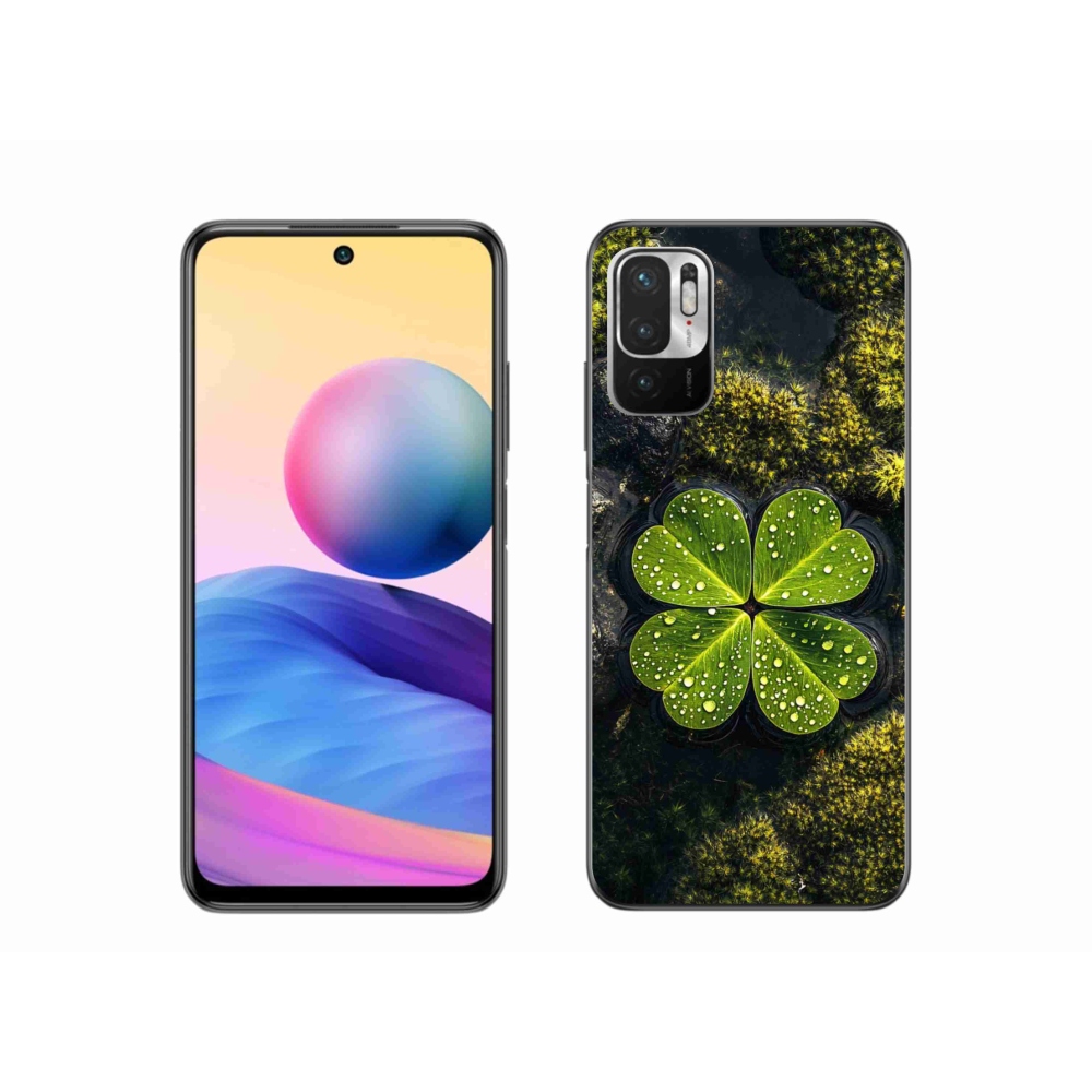 Gél borítás mmCase a Xiaomi Poco M3 Pro/5G számára - négylevelű lóhere