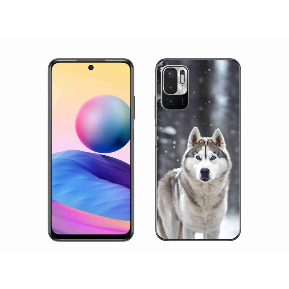 Gél borítás mmCase a Xiaomi Poco M3 Pro/5G számára - husky 2