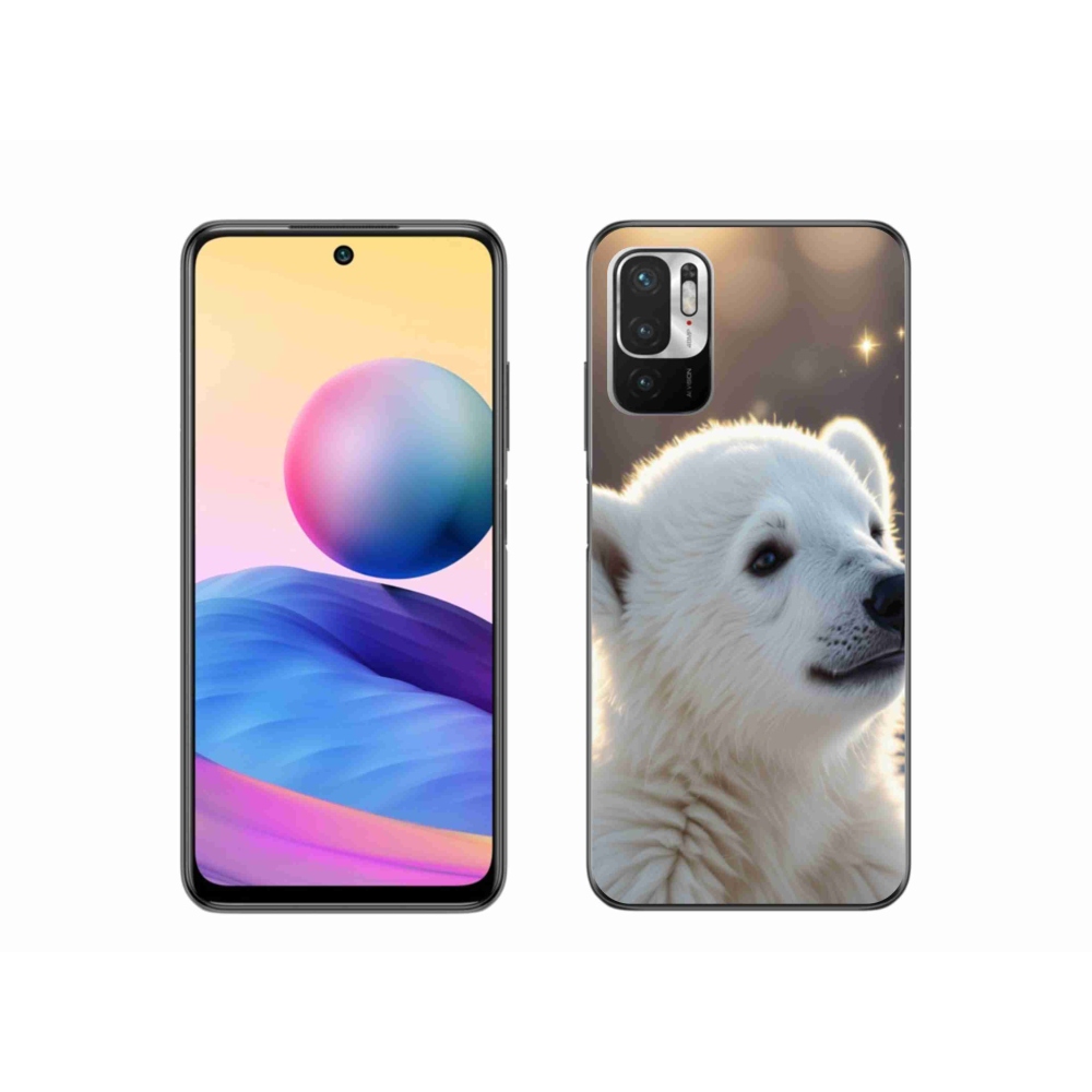 Gél borítás mmCase a Xiaomi Poco M3 Pro/5G készülékhez - jegesmedve