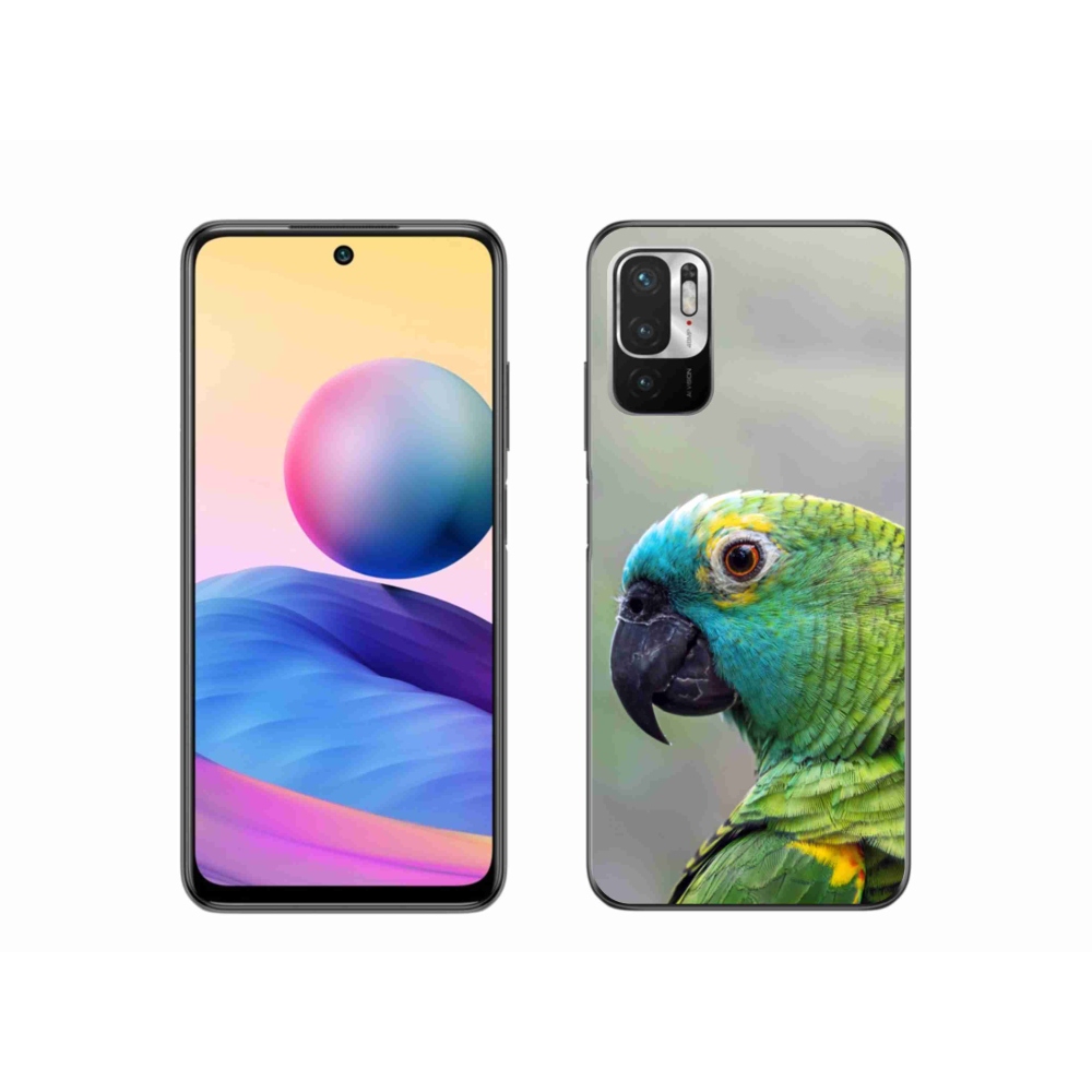 Gél borítás mmCase a Xiaomi Poco M3 Pro/5G számára - papagáj amazon