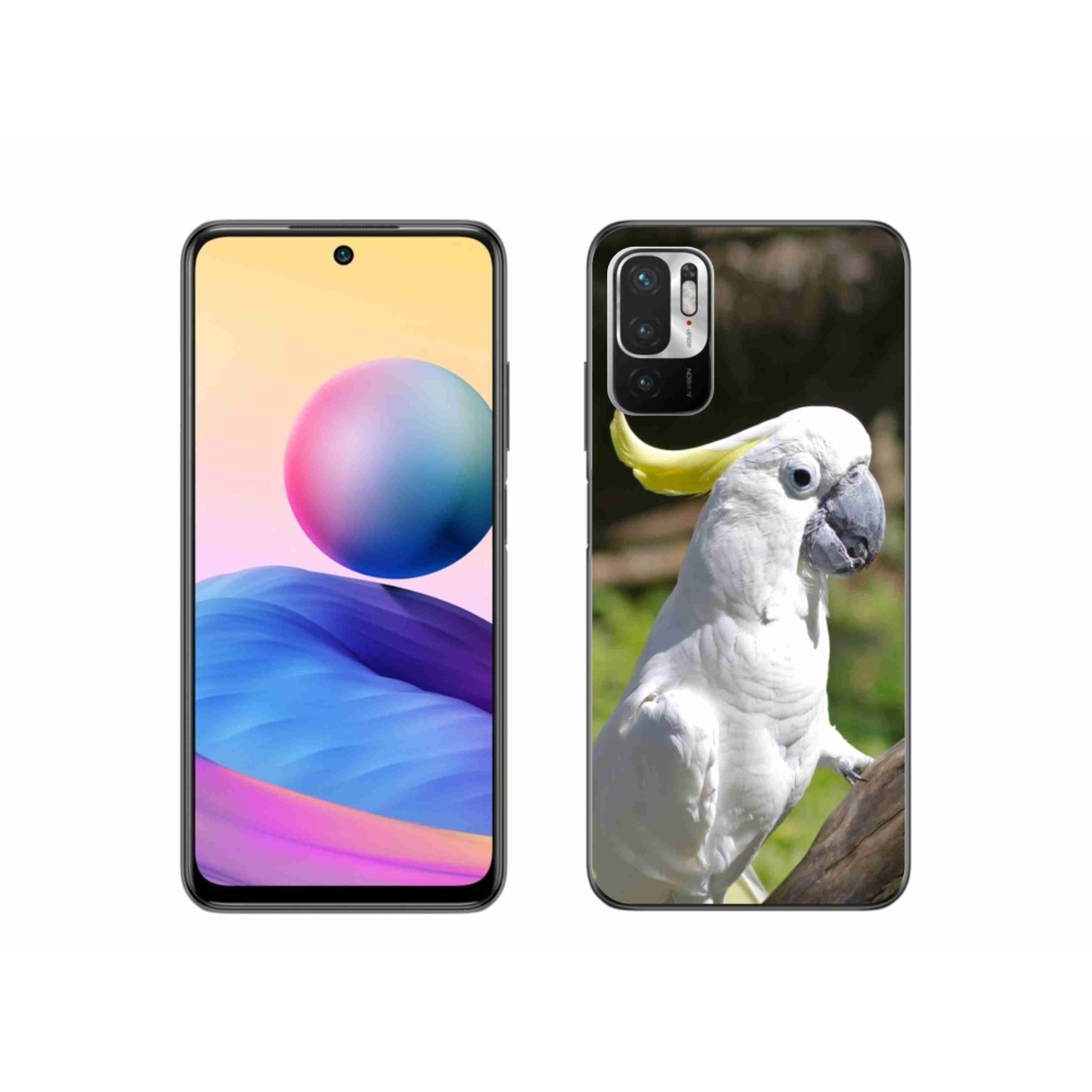 Gél borítás mmCase a Xiaomi Poco M3 Pro/5G számára - papagáj kakadu 2