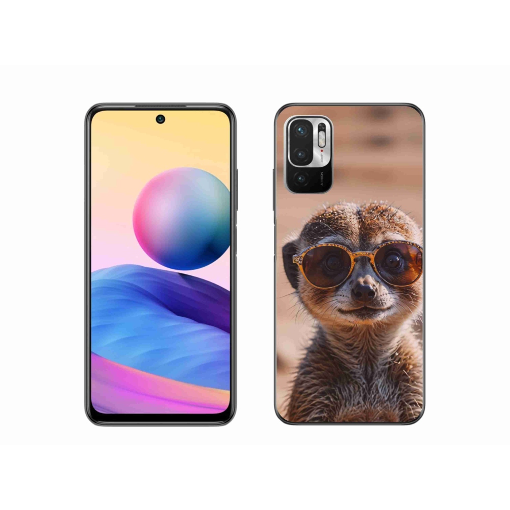 Gél borítás mmCase a Xiaomi Poco M3 Pro/5G számára - stílusos surikata