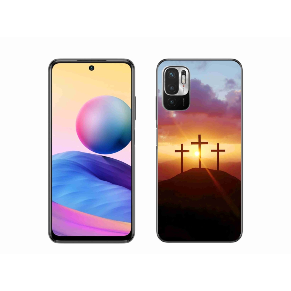 Gél borítás mmCase a Xiaomi Poco M3 Pro/5G számára - három kereszt