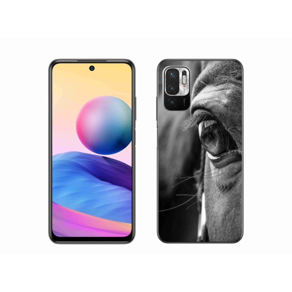 Gél borítás mmCase a Xiaomi Poco M3 Pro számára - ló nézet